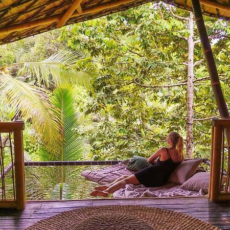 Villa Eco Bamboo Island Bali - Bamboo House #4 à Selat Extérieur photo