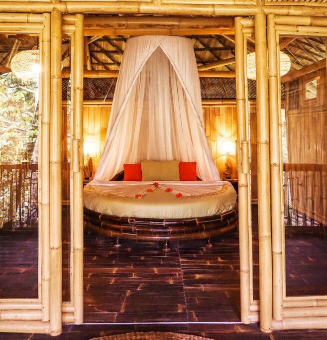 Villa Eco Bamboo Island Bali - Bamboo House #4 à Selat Extérieur photo