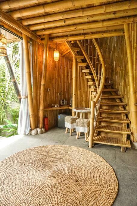 Villa Eco Bamboo Island Bali - Bamboo House #4 à Selat Extérieur photo