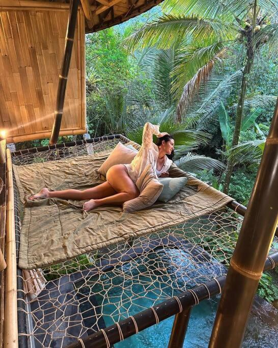 Villa Eco Bamboo Island Bali - Bamboo House #4 à Selat Extérieur photo