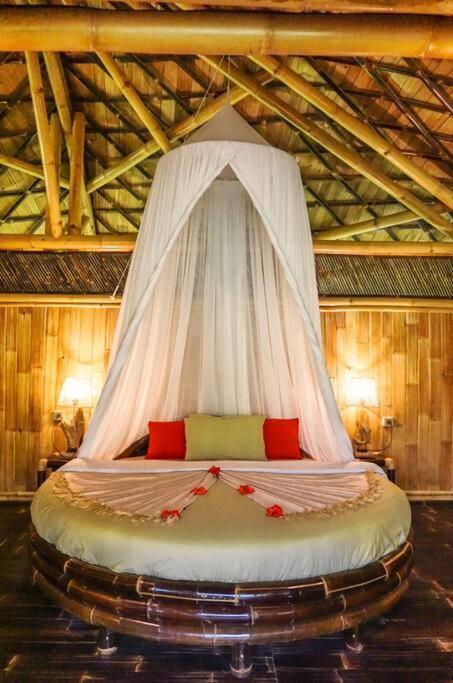 Villa Eco Bamboo Island Bali - Bamboo House #4 à Selat Extérieur photo