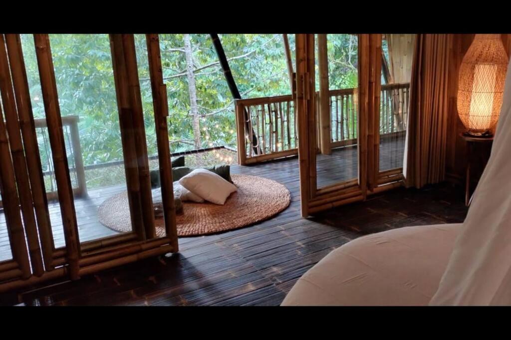 Villa Eco Bamboo Island Bali - Bamboo House #4 à Selat Extérieur photo